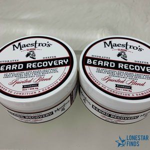 2 Maestro's Classic Spirited Men's Beard Recovery